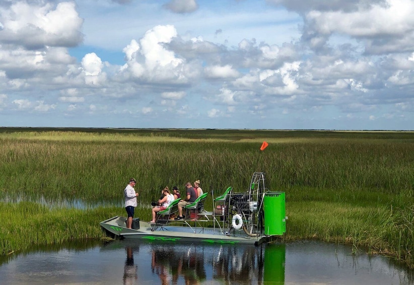 Picture 8 for Activity Miami: Everglades River of Grass Small Airboat Wildlife Tour