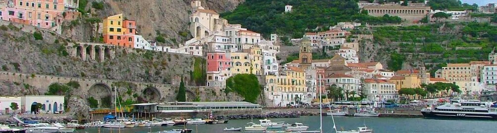 Picture 7 for Activity From Naples: Amalfi Coast Highlights Tour by Car and Boat