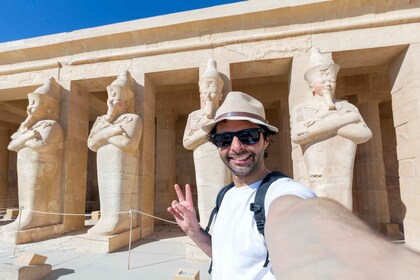 ลักซอร์: ทัวร์รวมทุกอย่างฝั่งตะวันตกและตะวันออกและนั่งบอลลูน