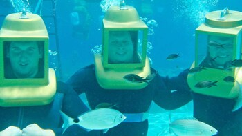 Guided Underwater Sea Walk from Ayia Napa and Protaras