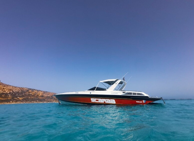 Picture 3 for Activity From Chania: Boat Tour to Balos Lagoon & Gramvousa Island