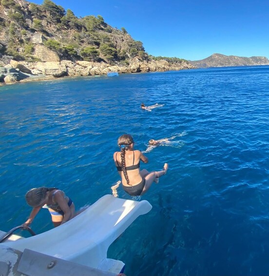 Picture 1 for Activity From Roses: Cap Norfeu Boat Cruise & Swimming