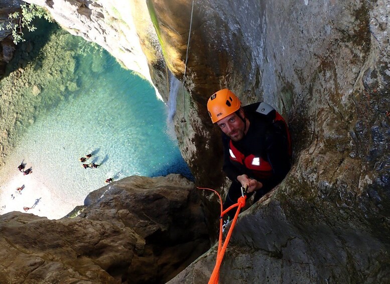 Picture 3 for Activity Storo: Palvico River Canyoning Tour with Gear