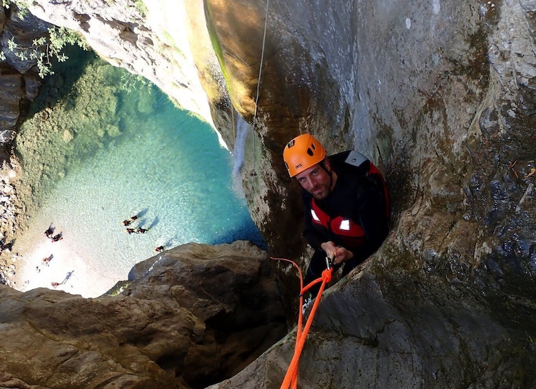Picture 3 for Activity Storo: Palvico River Canyoning Tour with Gear