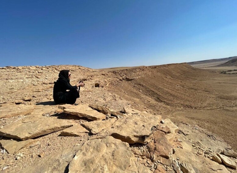 Picture 3 for Activity From Riyadh: Tuwaiq Mountain and Old Camel Tracks Day Trip