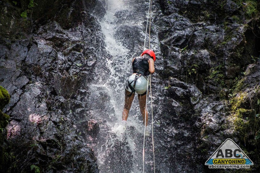 From La Fortuna: Canyoning & Rappelling Waterfalls in Arenal