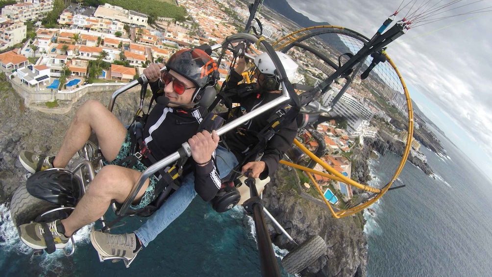 Picture 2 for Activity Tenerife: 20-Minute Paratrike Flight with Hotel Pickup