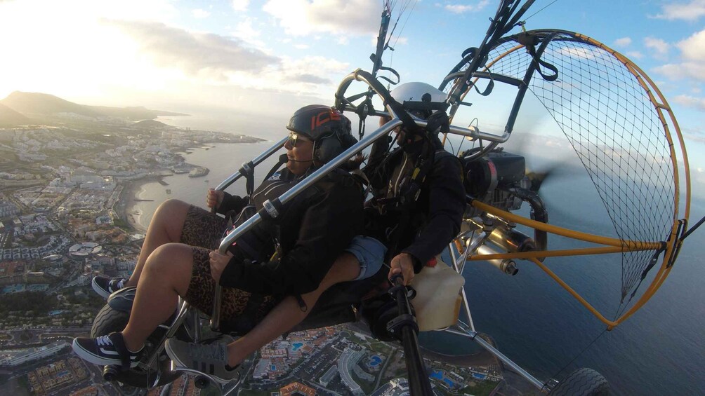 Picture 5 for Activity Tenerife: 20-Minute Paratrike Flight with Hotel Pickup