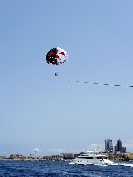 Picture 1 for Activity St. Julian's: Parasailing in Malta with Photos and Videos