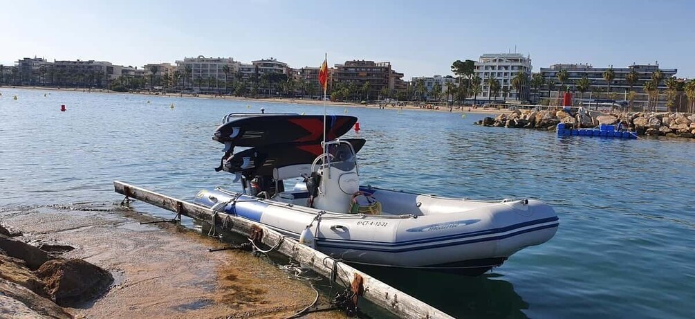 Picture 4 for Activity Salou: Private Zodiac Boat Trip Through the Coves of Salou