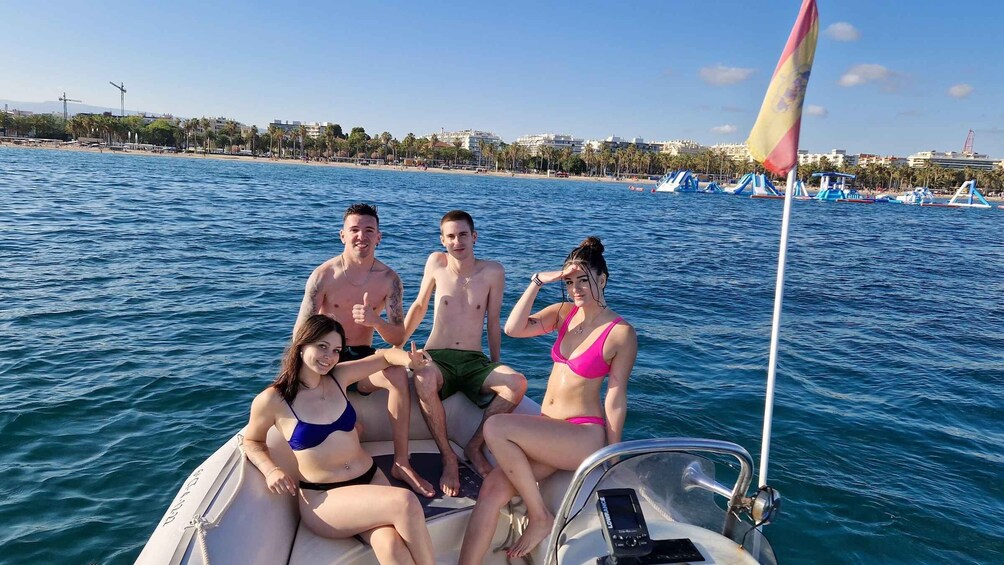 Salou: Private Zodiac Boat Trip Through the Coves of Salou