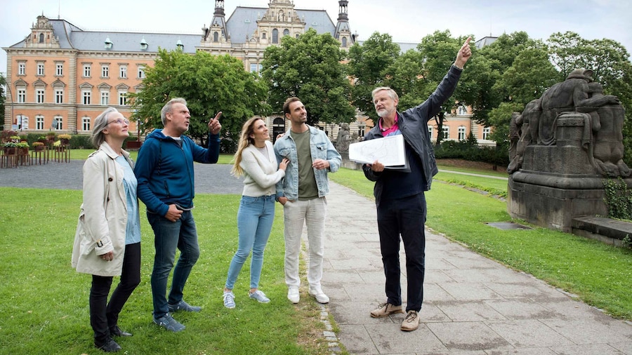 Frankfurt: Old Town Historical Walking Tour in German
