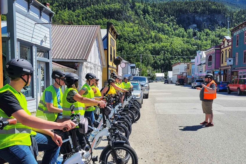 Picture 3 for Activity Skagway: City Highlights E-bike Tour with Gold Panning