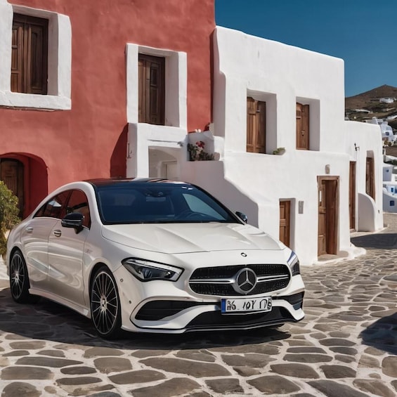 Picture 2 for Activity Private Transfer: Mykonos Port to your hotel with Sedan