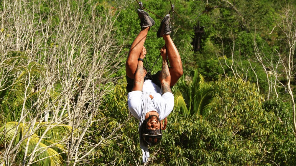 Picture 2 for Activity Cancun: Horse Ride, Zipline, Cenote & Tequila Tasting