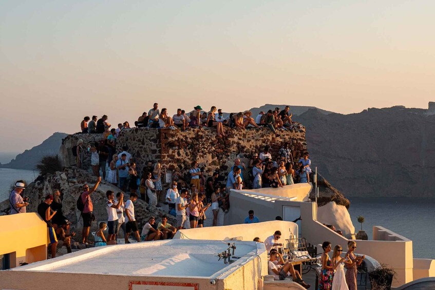 Picture 25 for Activity From Fira: Santorini Highlights Minibus Tour with Oia Sunset