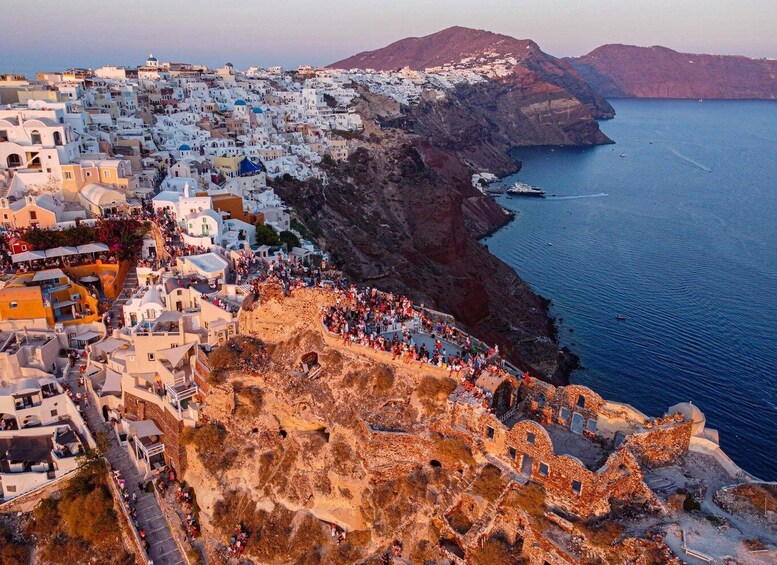 Picture 7 for Activity From Fira: Santorini Highlights Minibus Tour with Oia Sunset