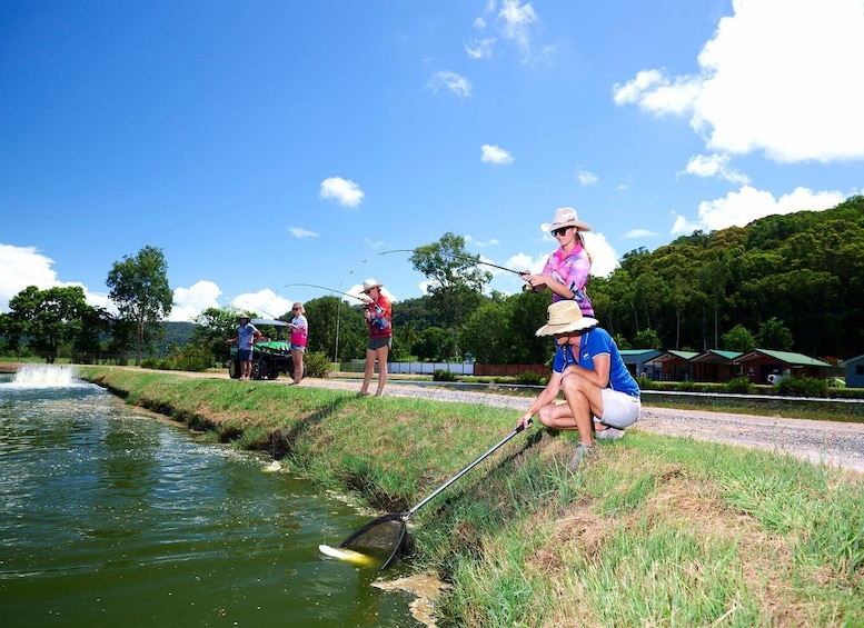 Picture 6 for Activity From Port Douglas: Barramundi Pond Fishing with Lunch