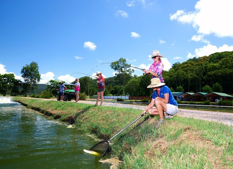 Picture 6 for Activity From Port Douglas: Barramundi Pond Fishing with Lunch