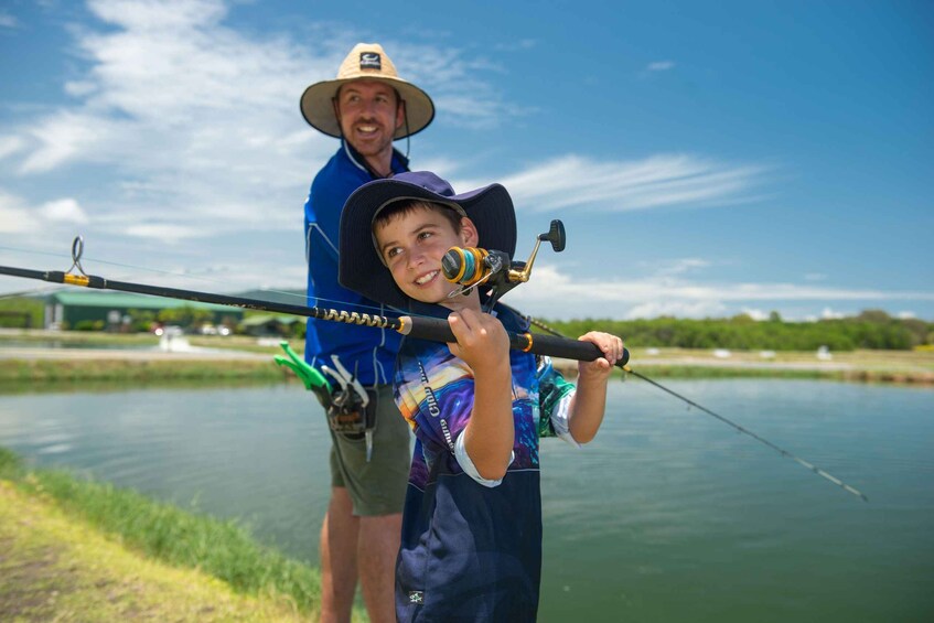 Picture 5 for Activity From Port Douglas: Barramundi Pond Fishing with Lunch