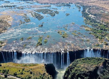 Day Tour: Victoria Falls Tour, Lunch & Luxury Sunset Cruise