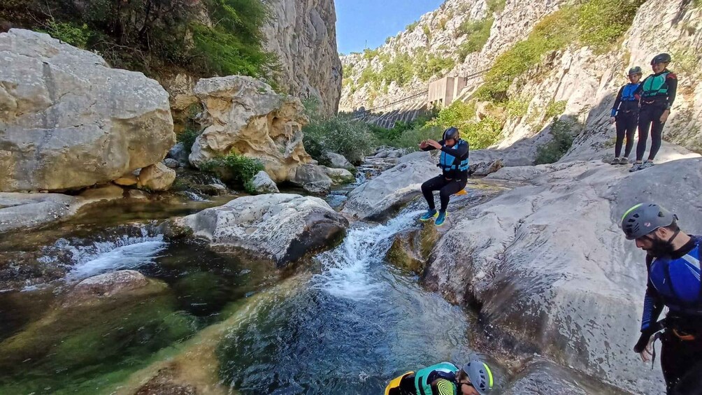 Picture 3 for Activity From Split/Omiš: Extreme Canyoning - Cetina River