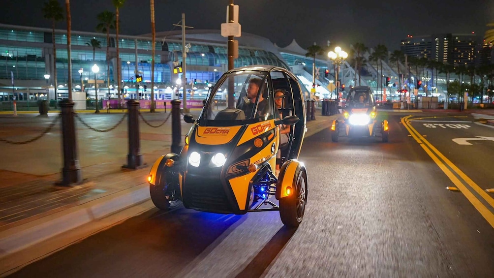 Picture 2 for Activity San Diego: Coronado Island Electric GoCar Night Tour