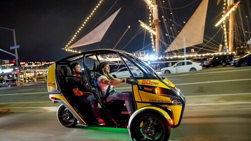 San Diego: Coronado Island Electric GoCar Night Tour: Coronado Island Elect...