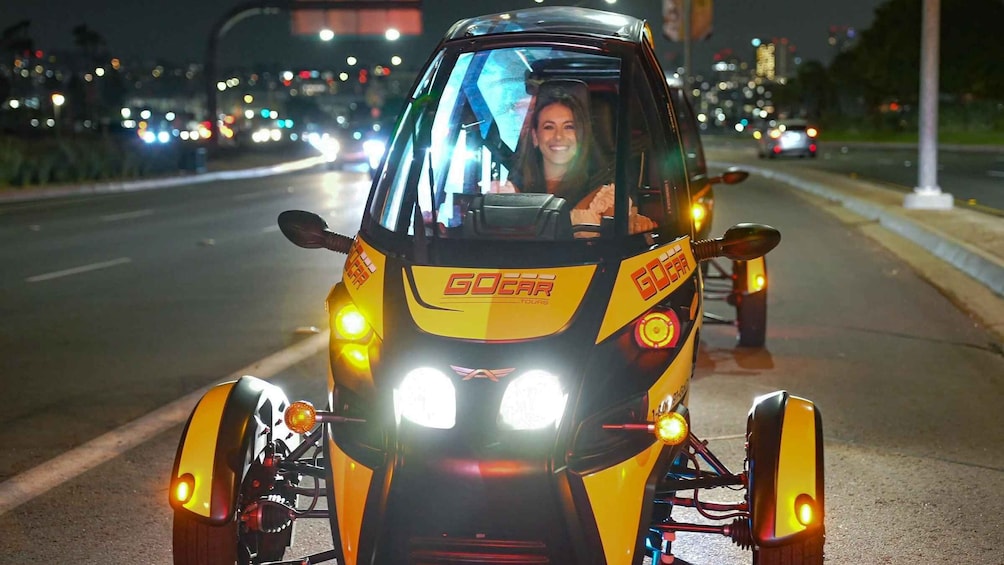 Picture 1 for Activity San Diego: Coronado Island Electric GoCar Night Tour