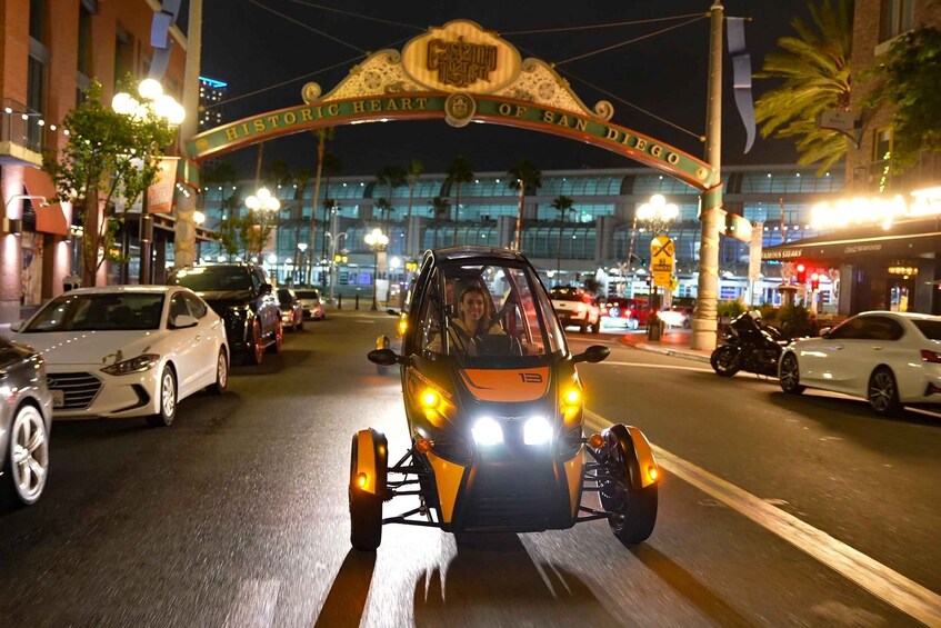 Picture 6 for Activity San Diego: Coronado Island Electric GoCar Night Tour