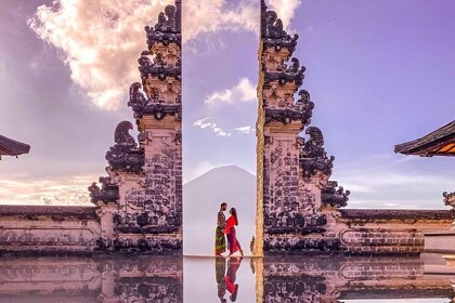 巴厘岛东部：伦普央寺（Lempuyang Temple）、蒂尔塔冈加（Tirta Gangga）和塔曼乌戎（Taman Ujung）