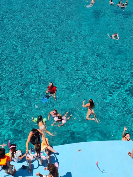 Picture 1 for Activity Jeep & Boat: 4x4 Tour + Boat to Blue Lagoon