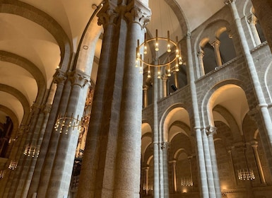 Santiago Cathedral + entrance Portico de la Gloria