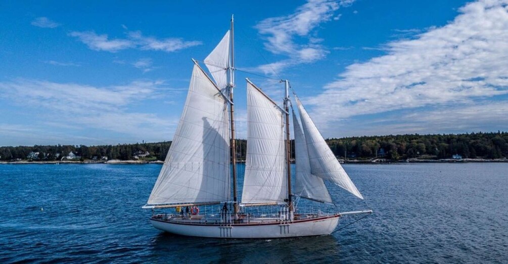 Picture 5 for Activity Boothbay Harbor: Schooner Apple Jack Sunset Sailing Cruise