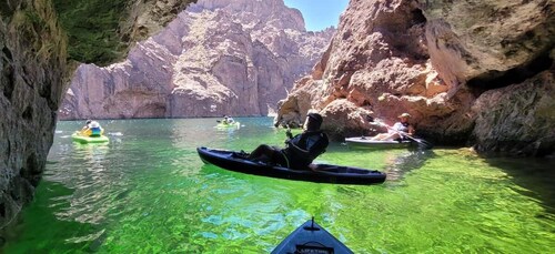 Kayak up Colorado River to Emerald Cave Half-Day Trip