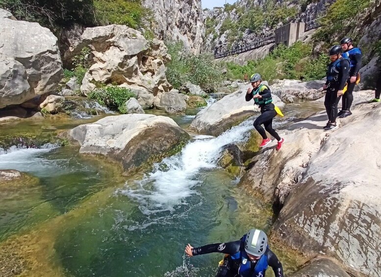 Picture 1 for Activity Split/Omiš: Canyoning on Cetina River with Certified Guides