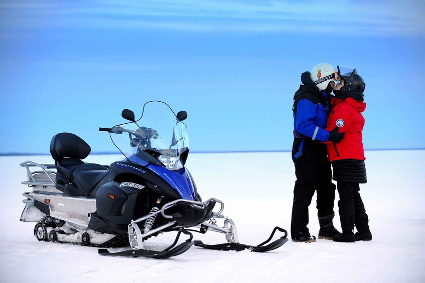 Picture 6 for Activity Luleå : Snowmobile - Forest and Ice Nature Tour 2h