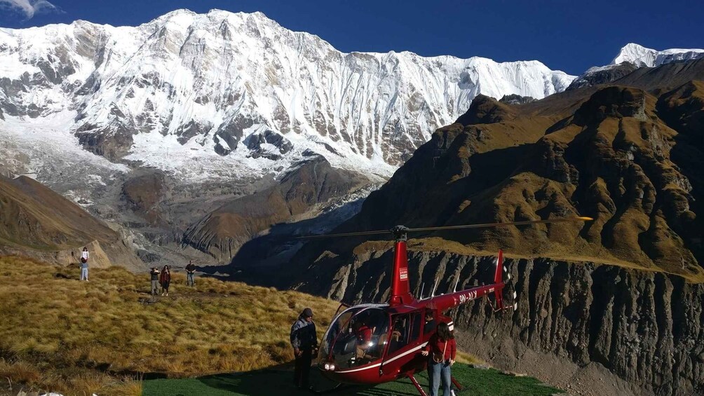 Helicopter Sightseeing Tour. to Annapurna Base Camp