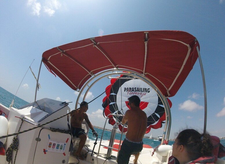 Picture 4 for Activity Torrevieja: parasailing experience