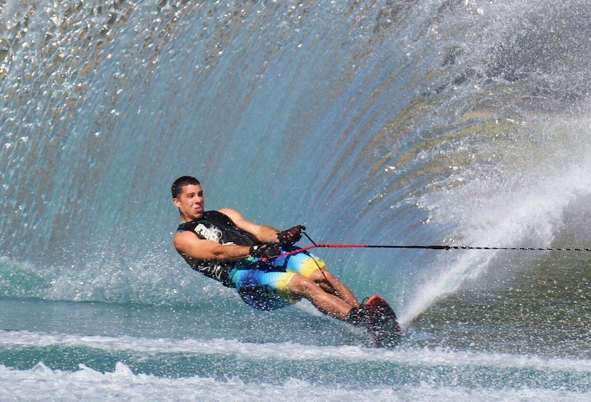 Water Skiing in Mount Lavinia