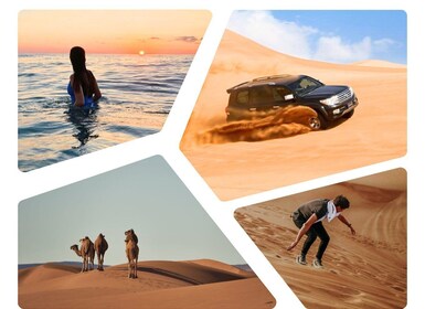 Wüstensafari in Doha: Sandboarding, Kamelreiten & Badespaß