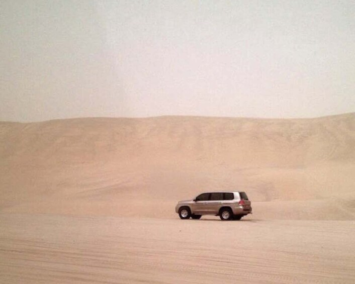 Picture 2 for Activity Doha Desert Safari: Sandboarding, Camel Ride & Swimming Fun