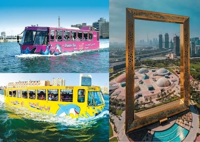 Dubai: City Tour, Water Bus, Frame Entry, Gold & Spice Souk