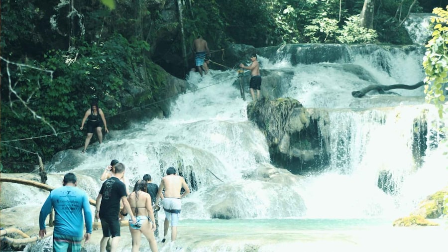 From Huatulco: Magical Copalitilla Waterfalls with Entry
