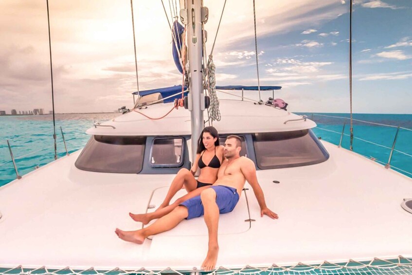 Picture 3 for Activity Cancun: Customizable Private Catamaran Cruise with Open Bar