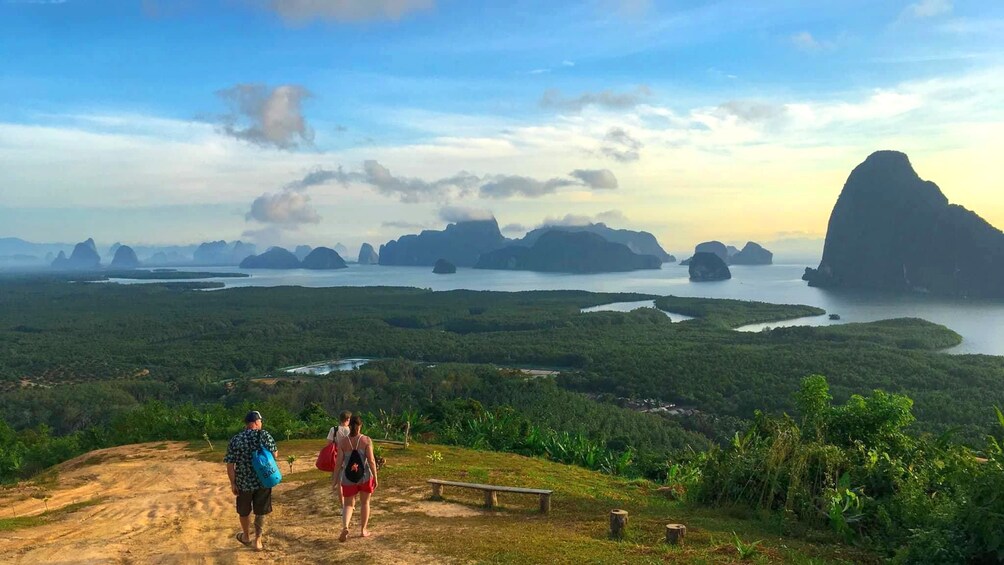 Scenic hiking spot in Phang Nga