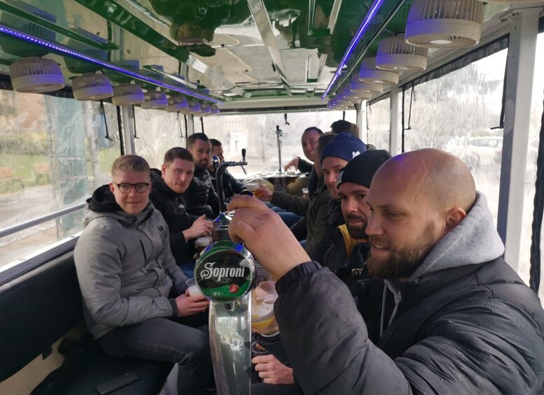 Picture 7 for Activity Budapest: BeerBus Sightseeing Party Tour