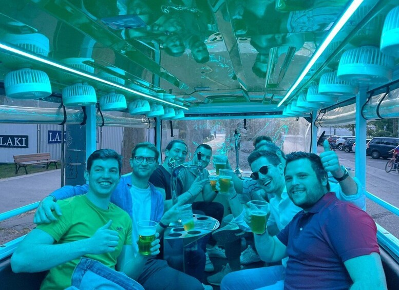 Picture 1 for Activity Budapest: BeerBus Sightseeing Party Tour