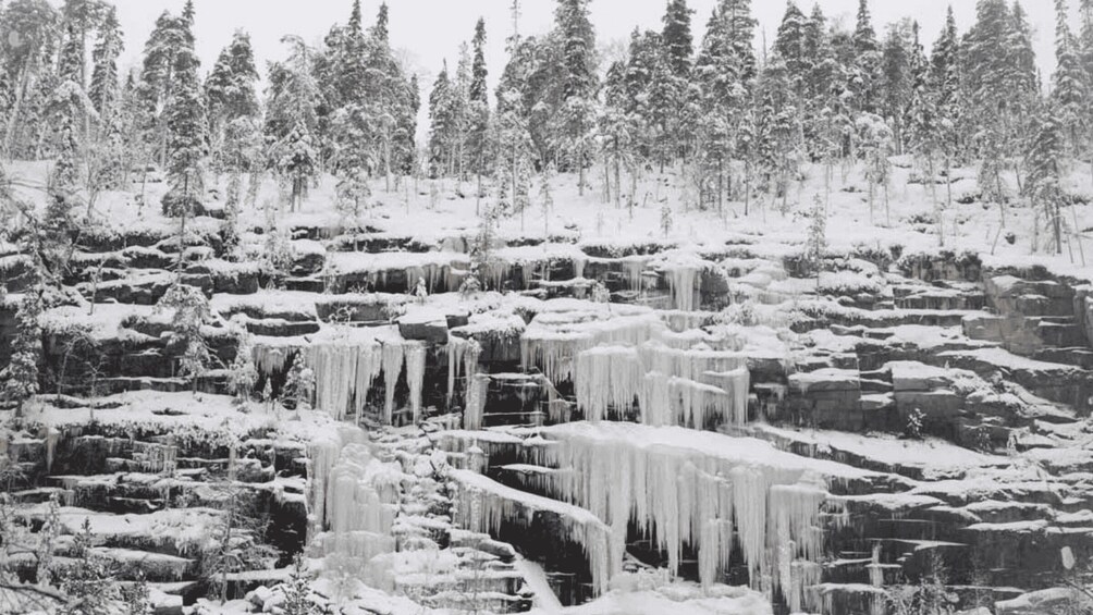 Picture 1 for Activity Hiking at Korouoma | Frozen waterfall