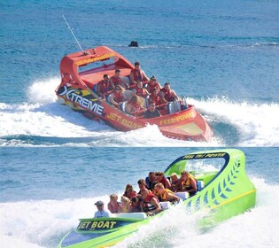 Hersonissos: Jet Boat Tour with Snorkeling